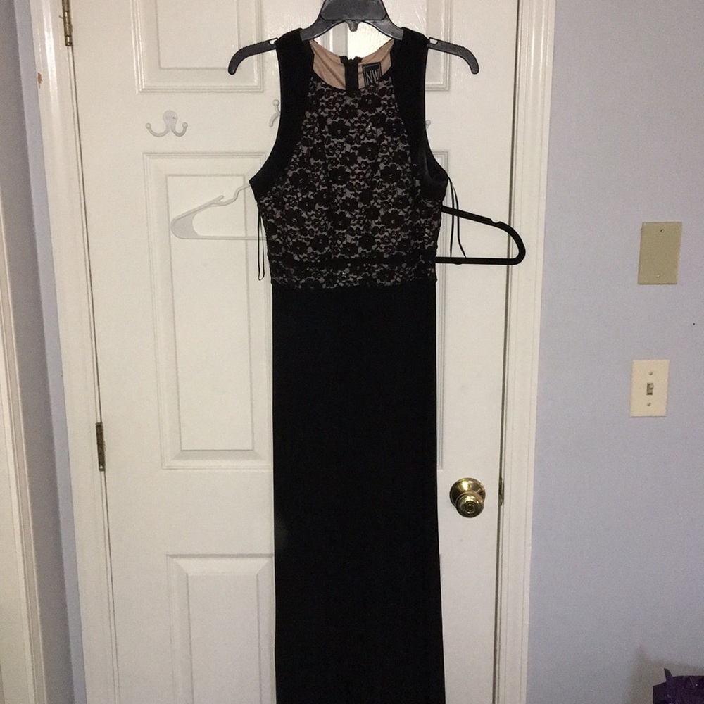 Black nightway dress